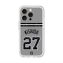 スリムプロテクションプレミアムケース with MagSafe［ 読売ジャイアンツ - #27 KISHIDA - ビジター ］