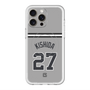 スリムプロテクションプレミアムケース with MagSafe［ 読売ジャイアンツ - #27 KISHIDA - ビジター ］