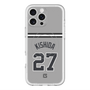 スリムプロテクションプレミアムケース with MagSafe［ 読売ジャイアンツ - #27 KISHIDA - ビジター ］