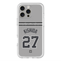 スリムプロテクションプレミアムケース with MagSafe［ 読売ジャイアンツ - #27 KISHIDA - ビジター ］