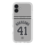 スリムプロテクションプレミアムケース with MagSafe［ 読売ジャイアンツ - #41 NAKAGAWA - ビジター ］