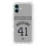 スリムプロテクションプレミアムケース with MagSafe［ 読売ジャイアンツ - #41 NAKAGAWA - ビジター ］