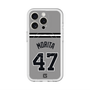 スリムプロテクションプレミアムケース with MagSafe［ 読売ジャイアンツ - #47 MORITA - ビジター ］