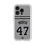 スリムプロテクションプレミアムケース with MagSafe［ 読売ジャイアンツ - #47 MORITA - ビジター ］