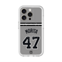 スリムプロテクションプレミアムケース with MagSafe［ 読売ジャイアンツ - #47 MORITA - ビジター ］