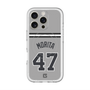 スリムプロテクションプレミアムケース with MagSafe［ 読売ジャイアンツ - #47 MORITA - ビジター ］