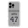スリムプロテクションプレミアムケース with MagSafe［ 読売ジャイアンツ - #47 MORITA - ビジター ］