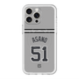 スリムプロテクションプレミアムケース with MagSafe［ 読売ジャイアンツ - #51 ASANO - ビジター ］