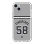 スリムプロテクションプレミアムケース with MagSafe［ 読売ジャイアンツ - #58 FUNABASAMA - ビジター ］