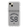 スリムプロテクションプレミアムケース with MagSafe［ 読売ジャイアンツ - #58 FUNABASAMA - ビジター ］