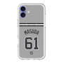 スリムプロテクションプレミアムケース with MagSafe［ 読売ジャイアンツ - #61 MASUDA - ビジター ］
