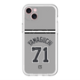スリムプロテクションプレミアムケース with MagSafe［ 読売ジャイアンツ - #71 YAMAGUCHI - ビジター ］