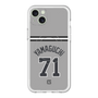 スリムプロテクションプレミアムケース with MagSafe［ 読売ジャイアンツ - #71 YAMAGUCHI - ビジター ］