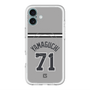 スリムプロテクションプレミアムケース with MagSafe［ 読売ジャイアンツ - #71 YAMAGUCHI - ビジター ］