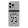 スリムプロテクションプレミアムケース with MagSafe［ 読売ジャイアンツ - #71 YAMAGUCHI - ビジター ］
