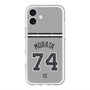 スリムプロテクションプレミアムケース with MagSafe［ 読売ジャイアンツ - #74 MURATA - ビジター ］