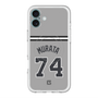 スリムプロテクションプレミアムケース with MagSafe［ 読売ジャイアンツ - #74 MURATA - ビジター ］