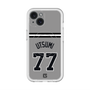 スリムプロテクションプレミアムケース with MagSafe［ 読売ジャイアンツ - #77 UTSUMI - ビジター ］