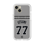スリムプロテクションプレミアムケース with MagSafe［ 読売ジャイアンツ - #77 UTSUMI - ビジター ］