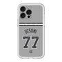 スリムプロテクションプレミアムケース with MagSafe［ 読売ジャイアンツ - #77 UTSUMI - ビジター ］