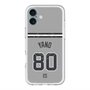 スリムプロテクションプレミアムケース with MagSafe［ 読売ジャイアンツ - #80 YANO - ビジター ］