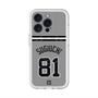 スリムプロテクションプレミアムケース with MagSafe［ 読売ジャイアンツ - #81 SUGIUCHI - ビジター ］