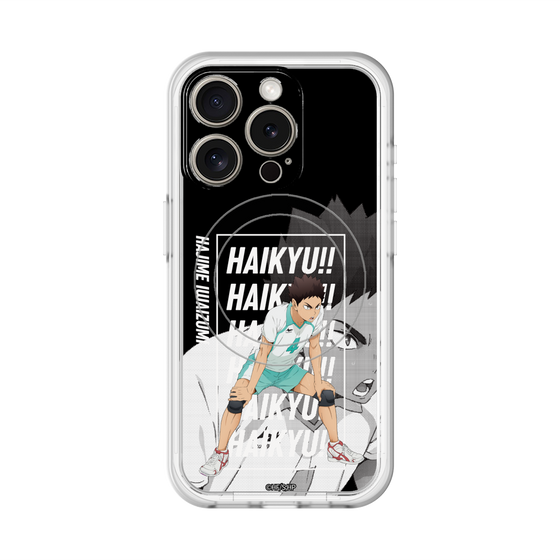 スリムプロテクションプレミアムケース with MagSafe［ ハイキュー!! - 岩泉 一 ］
