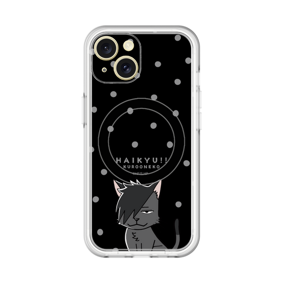 スリムプロテクションプレミアムケース with MagSafe［ ハイキュー!! - クロオネコ ］