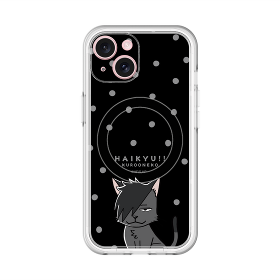 スリムプロテクションプレミアムケース with MagSafe［ ハイキュー!! - クロオネコ ］