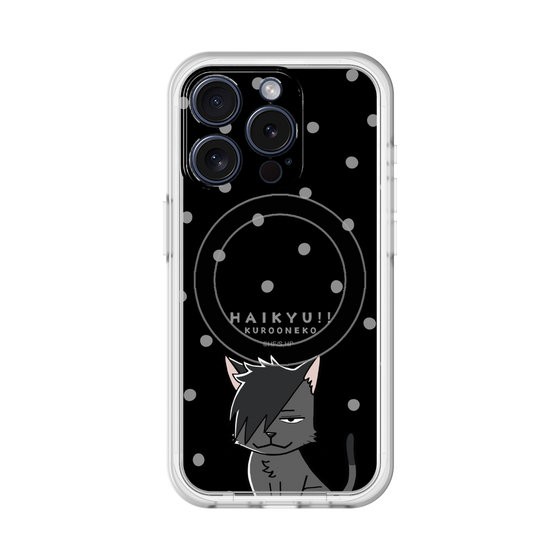 スリムプロテクションプレミアムケース with MagSafe［ ハイキュー!! - クロオネコ ］