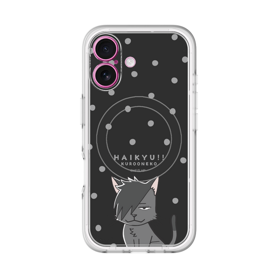 スリムプロテクションプレミアムケース with MagSafe［ ハイキュー!! - クロオネコ ］