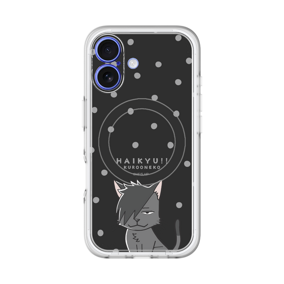 スリムプロテクションプレミアムケース with MagSafe［ ハイキュー!! - クロオネコ ］
