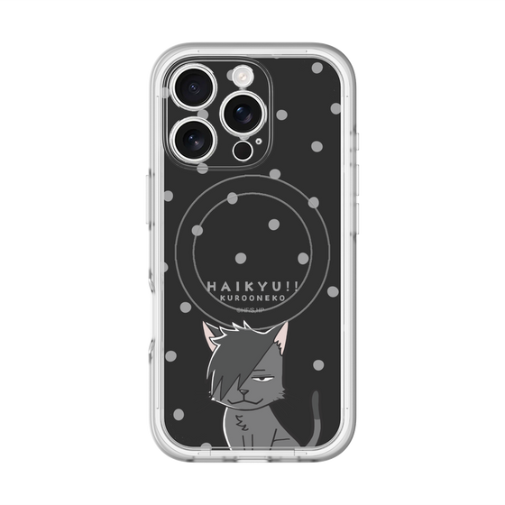 スリムプロテクションプレミアムケース with MagSafe［ ハイキュー!! - クロオネコ ］