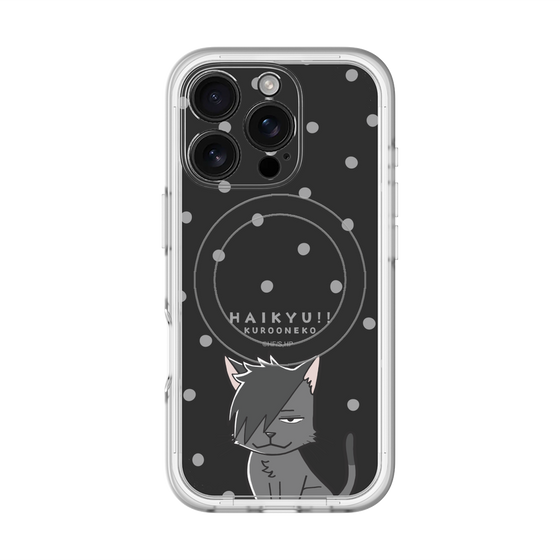 スリムプロテクションプレミアムケース with MagSafe［ ハイキュー!! - クロオネコ ］