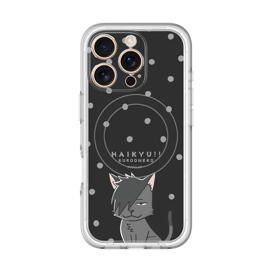 スリムプロテクションプレミアムケース with MagSafe［ ハイキュー!! - クロオネコ ］