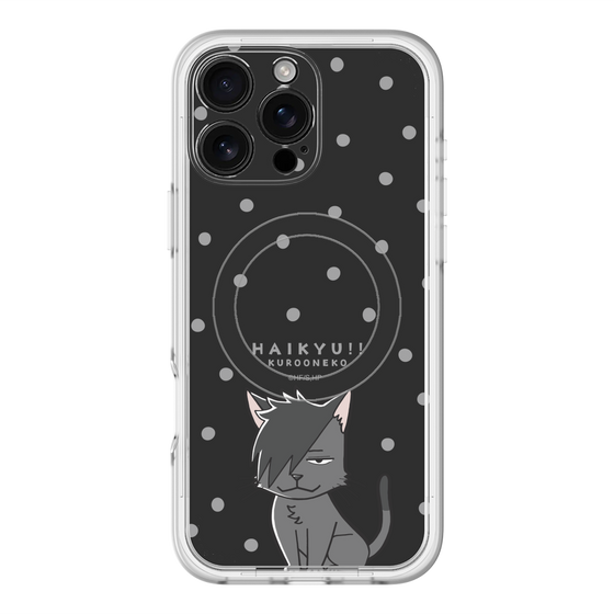 スリムプロテクションプレミアムケース with MagSafe［ ハイキュー!! - クロオネコ ］