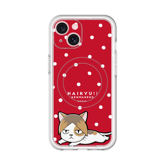 スリムプロテクションプレミアムケース with MagSafe［ ハイキュー!! - ケンマネコ ］