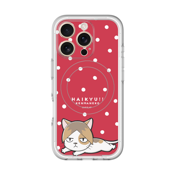 スリムプロテクションプレミアムケース with MagSafe［ ハイキュー!! - ケンマネコ ］