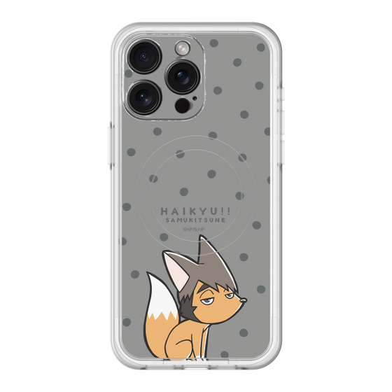 スリムプロテクションプレミアムケース with MagSafe［ ハイキュー!! - サムキツネ ］