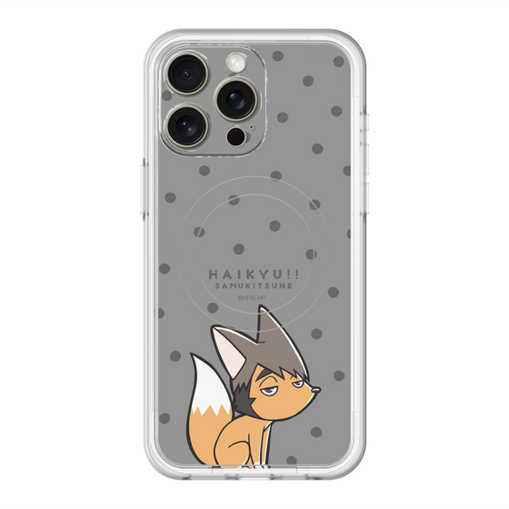 スリムプロテクションプレミアムケース with MagSafe［ ハイキュー!! - サムキツネ ］