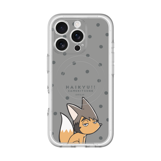 スリムプロテクションプレミアムケース with MagSafe［ ハイキュー!! - サムキツネ ］