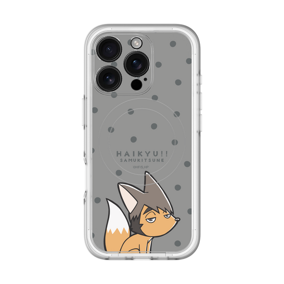 スリムプロテクションプレミアムケース with MagSafe［ ハイキュー!! - サムキツネ ］