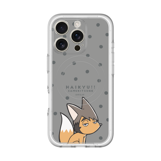 スリムプロテクションプレミアムケース with MagSafe［ ハイキュー!! - サムキツネ ］