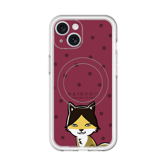 スリムプロテクションプレミアムケース with MagSafe［ ハイキュー!! - スナギツネ ］