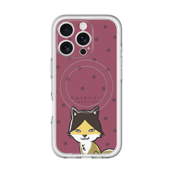 スリムプロテクションプレミアムケース with MagSafe［ ハイキュー!! - スナギツネ ］