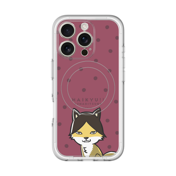 スリムプロテクションプレミアムケース with MagSafe［ ハイキュー!! - スナギツネ ］