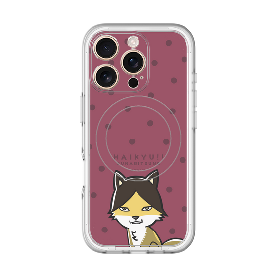 スリムプロテクションプレミアムケース with MagSafe［ ハイキュー!! - スナギツネ ］