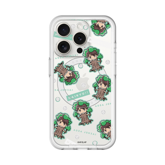 スリムプロテクションプレミアムケース with MagSafe［ ハイキュー!! - マスコットキャラ - 青葉城西高校 ］