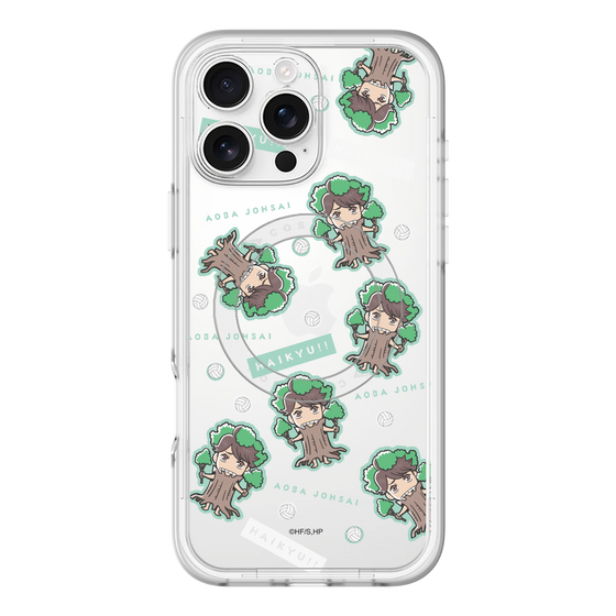 スリムプロテクションプレミアムケース with MagSafe［ ハイキュー!! - マスコットキャラ - 青葉城西高校 ］
