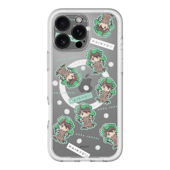 スリムプロテクションプレミアムケース with MagSafe［ ハイキュー!! - マスコットキャラ - 青葉城西高校 ］